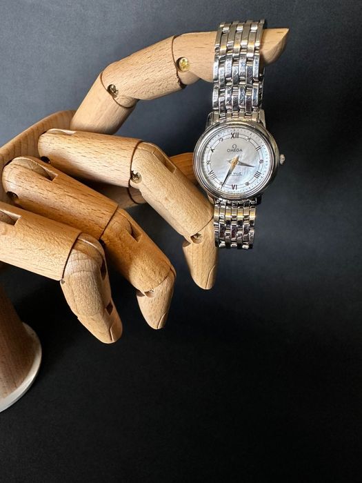 Ceas damă OMEGA De Ville Prestige cu diamante