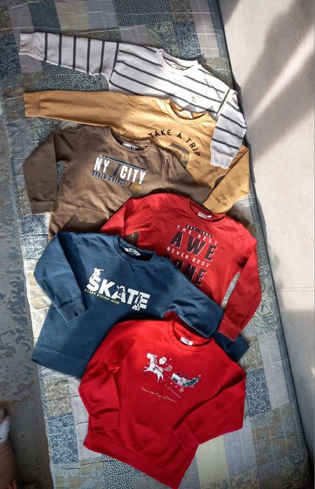 Lot 6 bluze/ hanorace sport baiat 116