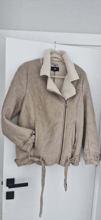 Якета с каракул H&M oversized M