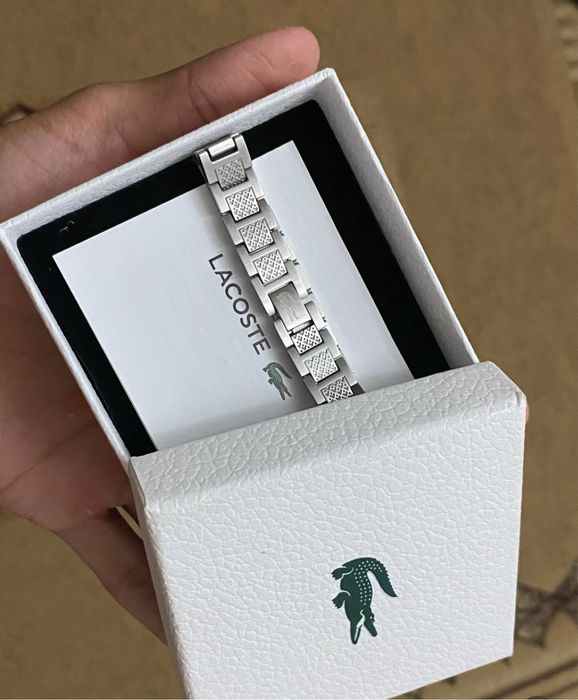 lacoste мужской браслет