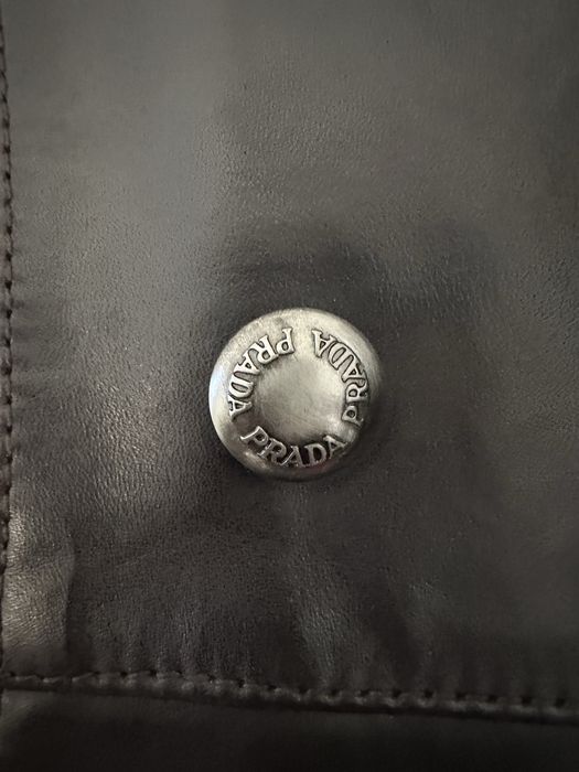 Palton , Parpalac , Geaca , Pardesiu Prada Milano Piele S/m Dama