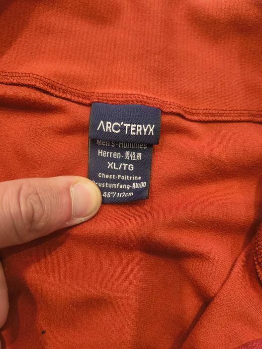 Мъжки полар Arc'teryx XL