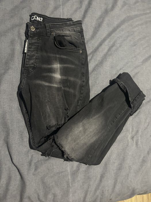 Мъжки черни дънки