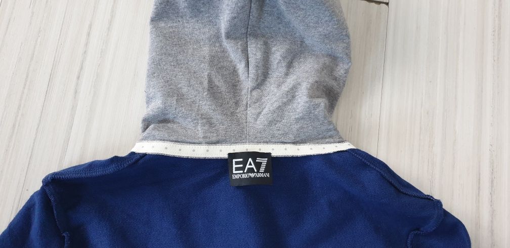 Emporio Armani EA7 Full Zip Hoodie / XS НОВО! ОРИГИНАЛ! Дамски Суичър!