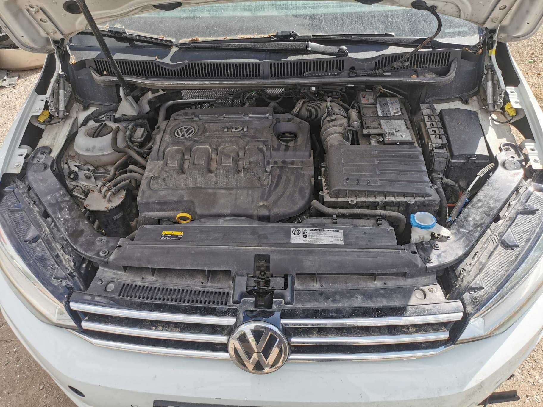 НА ЧАСТИ! VW Volkswagen Touran 2.0 TDI DSG 150 кс. 2017г. 5T1 Панорама