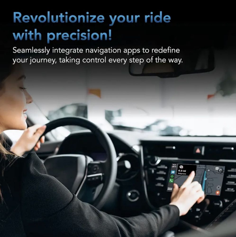 Безжични адаптери 2в1 за Apple CarPlay и Android Auto