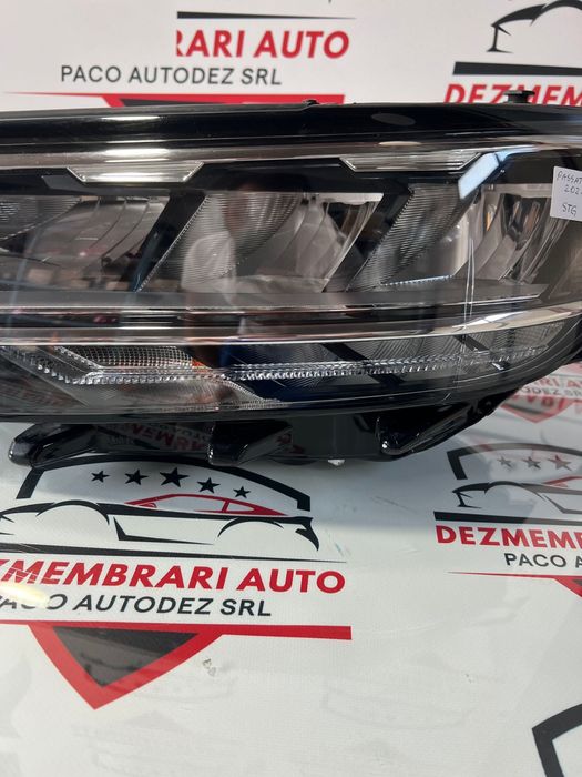 Far Stanga Full Led OEM Vw Passat B8 Facelift 2019-2023