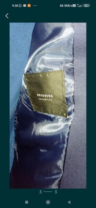 Sacou ocazii albastru