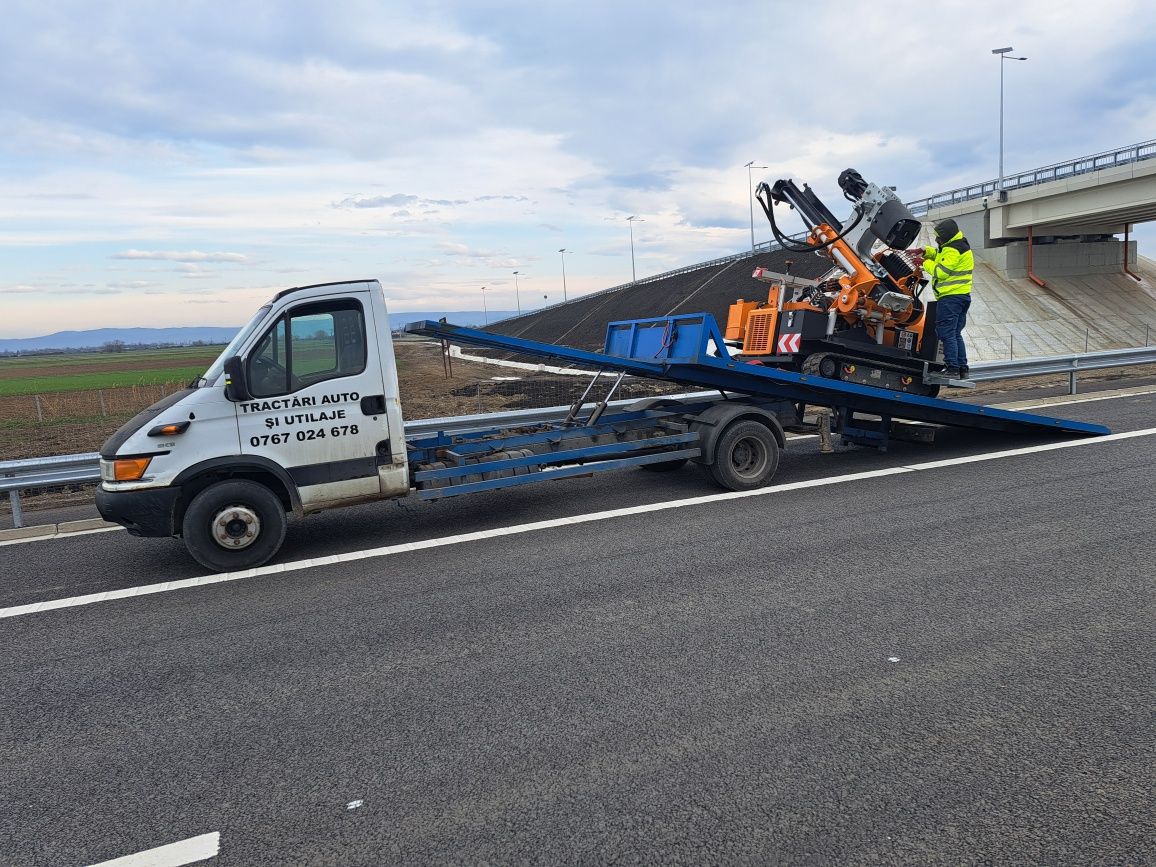 Platformă Tractări Auto și Utilaje ,București și Ilfov Non-Stop