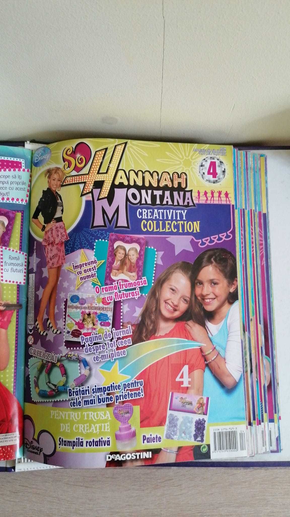 Biblioraft Hannah Montana împreună cu 14 reviste