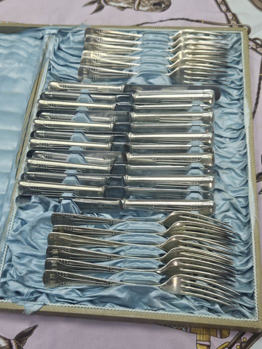 Посребрени Прибори за хранене WMF Art Nouveau