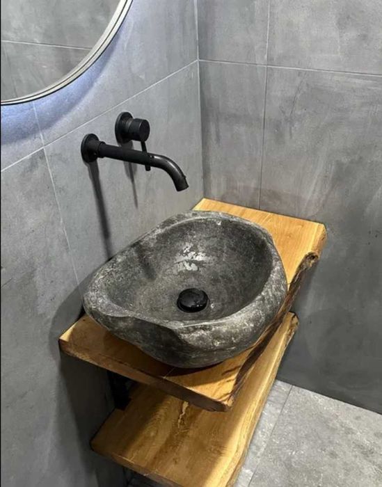 Chiuvete din piatra naturala pe diferite forme