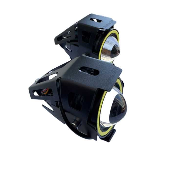 Халогени за мотор, диоден халоген за мотоциклет, 12-24V, 2БР/К-Т