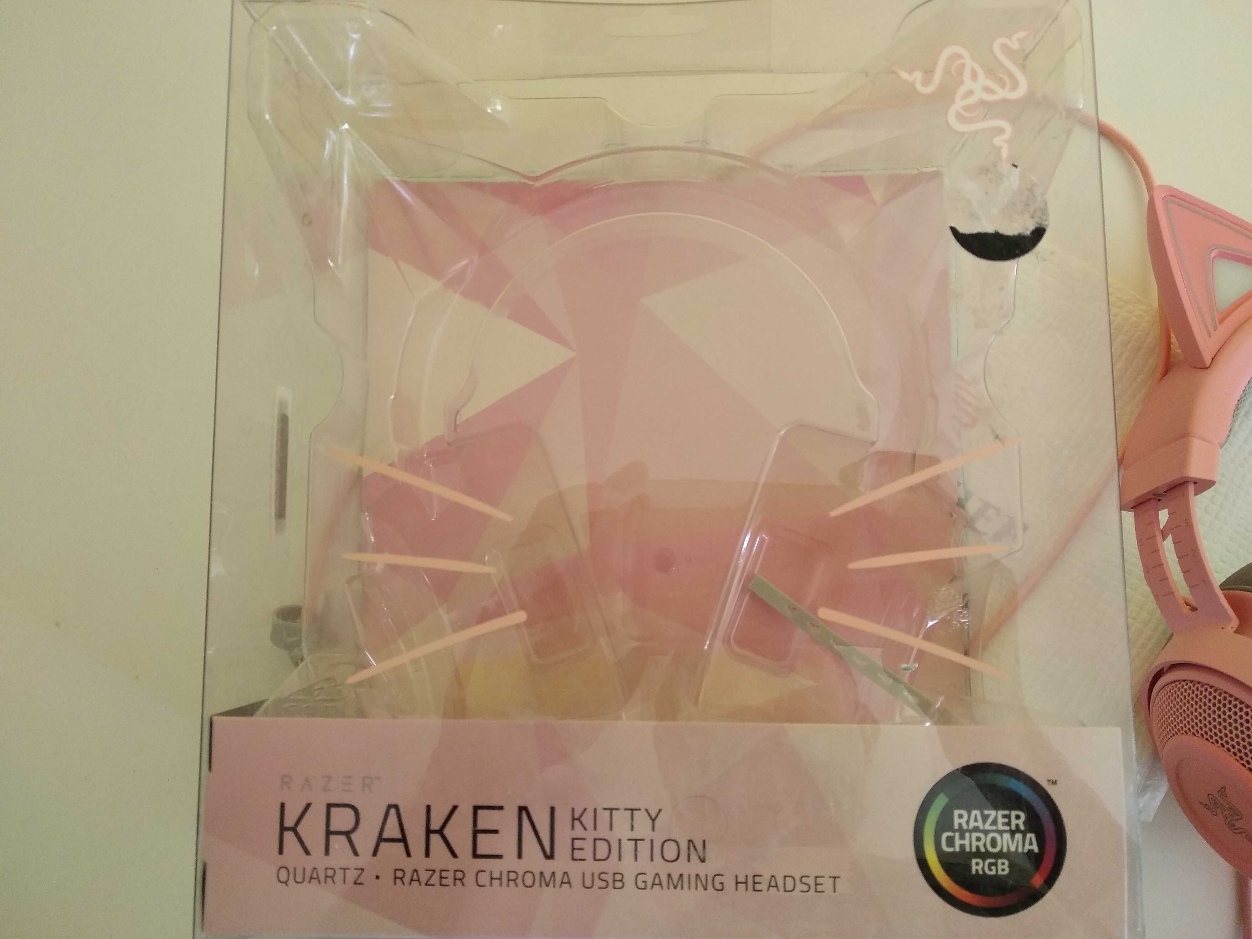 Геймърски Слушалки - RAZOR Kraken Kitty Edition