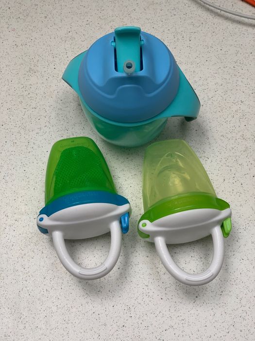 Dispozitive hranire / feeder Munchkin si cana cu pai Tommee Tippee