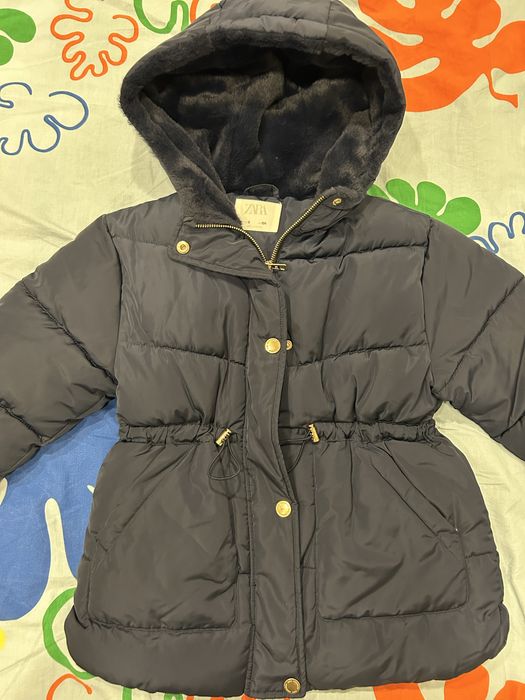 Зимно яке за момиче ZARA