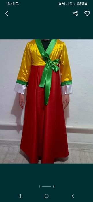 Корейский көйлек және Цыганских көйлек прокатқа беріледі