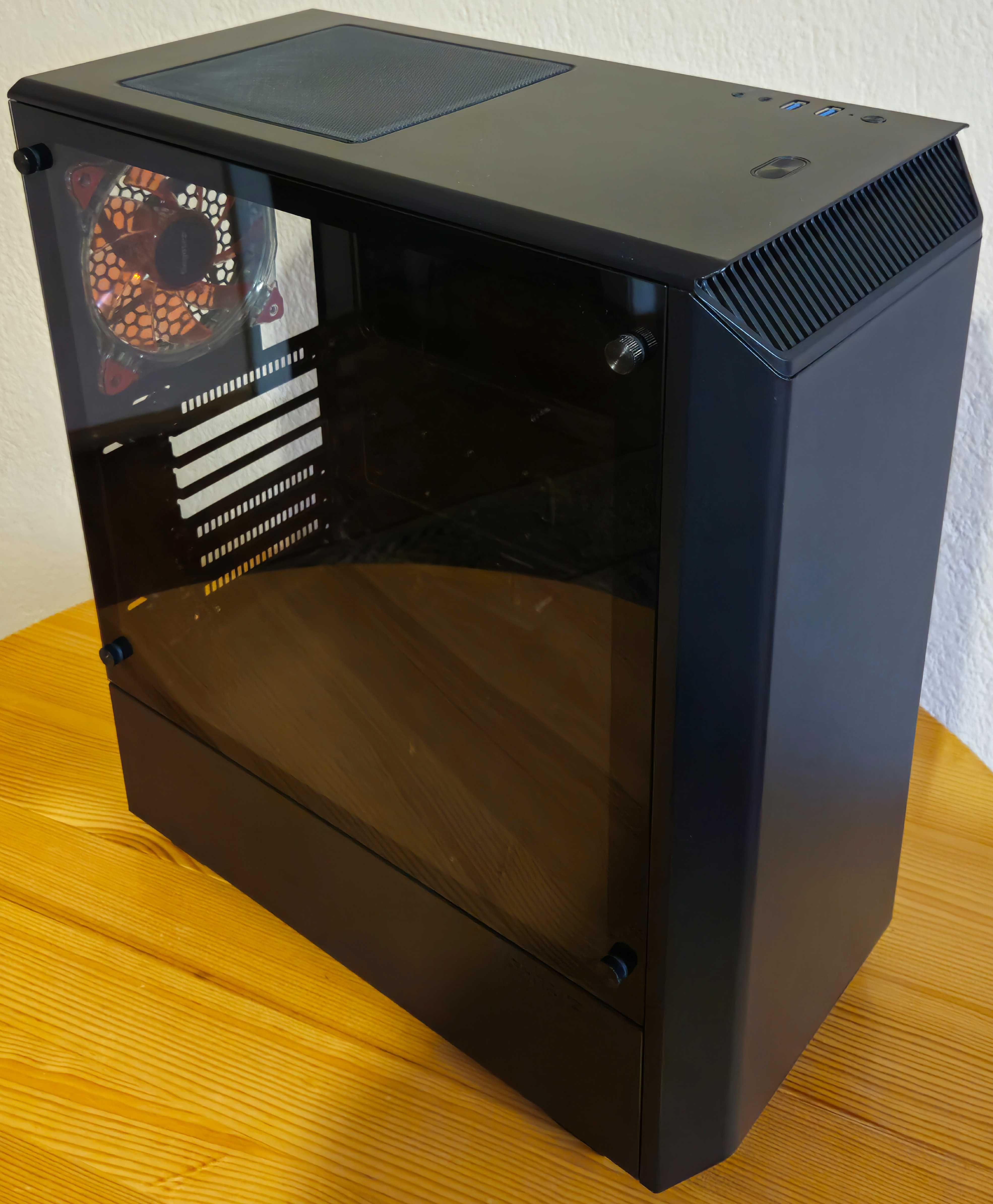 Компютърна кутия Phanteks P300 с 4 броя вентилатори Segotep Polar Wind