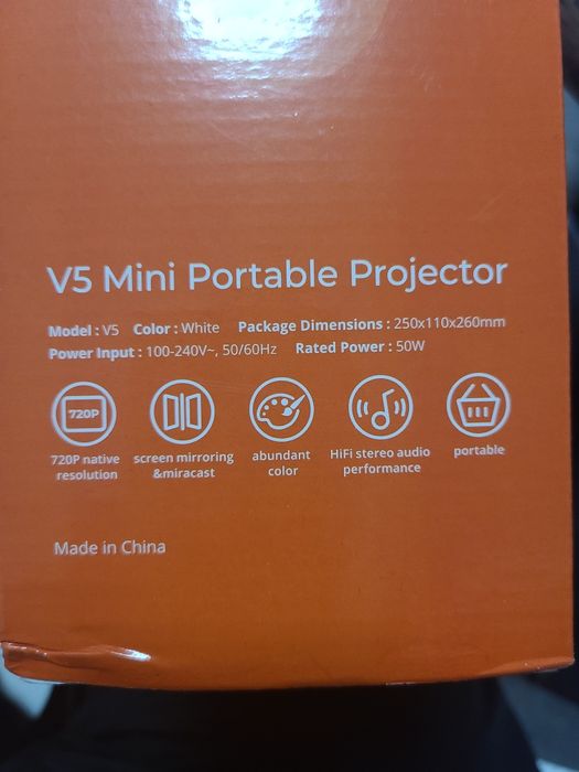 Yaber v5 mini proiector portabil