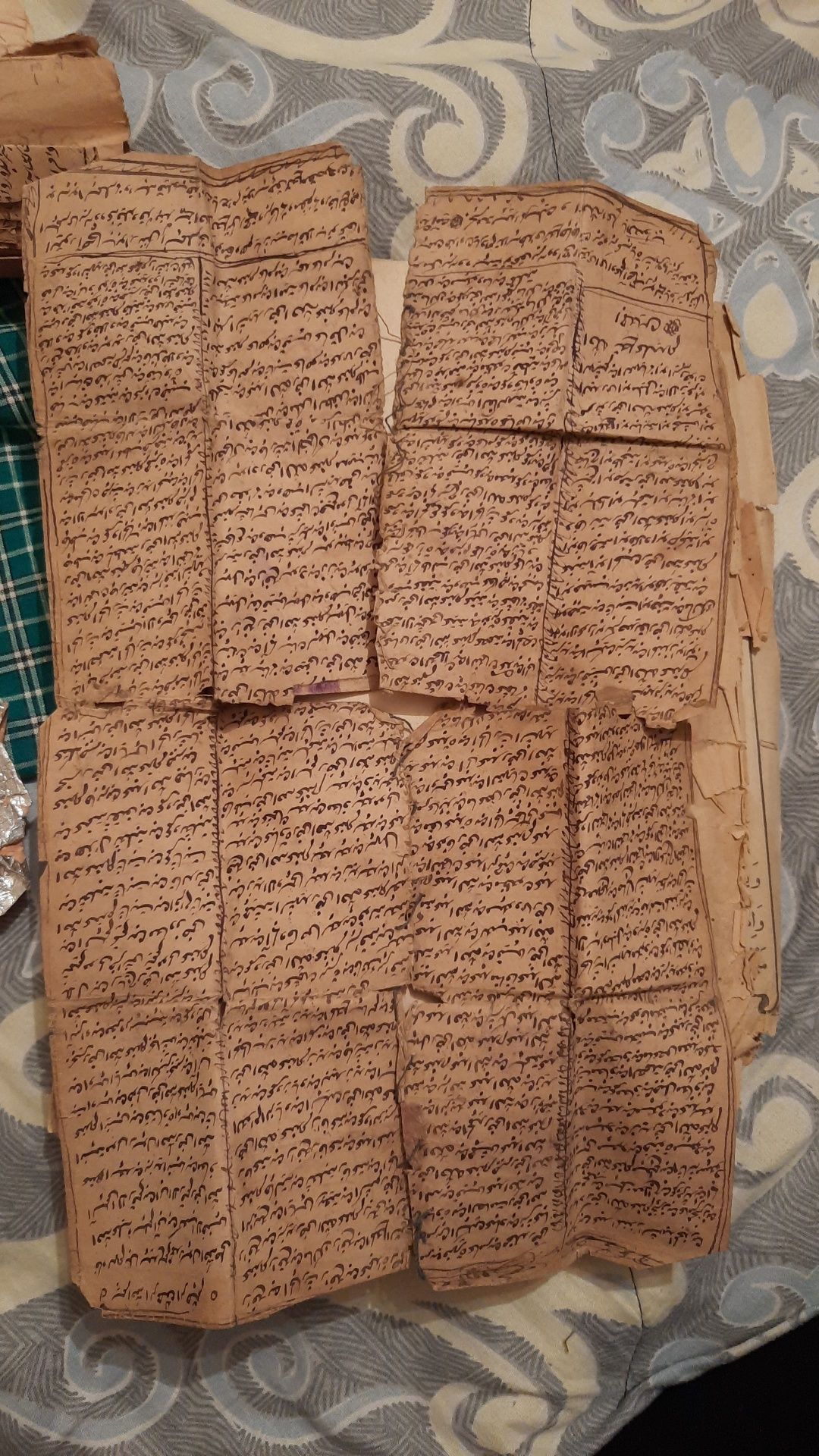 Тюркская старинная книга 1800годов ориентировочно