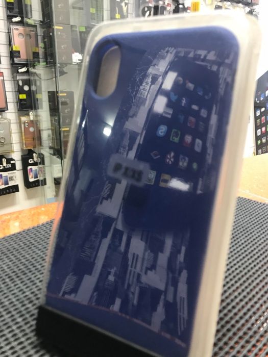 Husa Apple iPhone X/XS OEM ALBASTRU