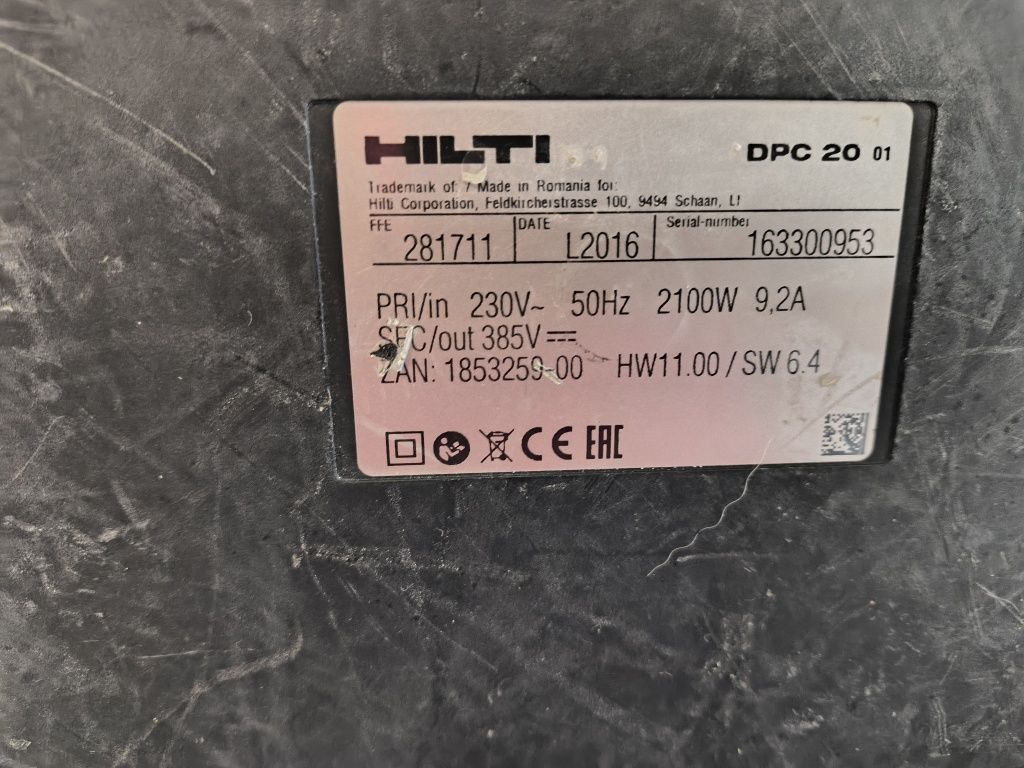 Шлаиф за бетон хилти dg150