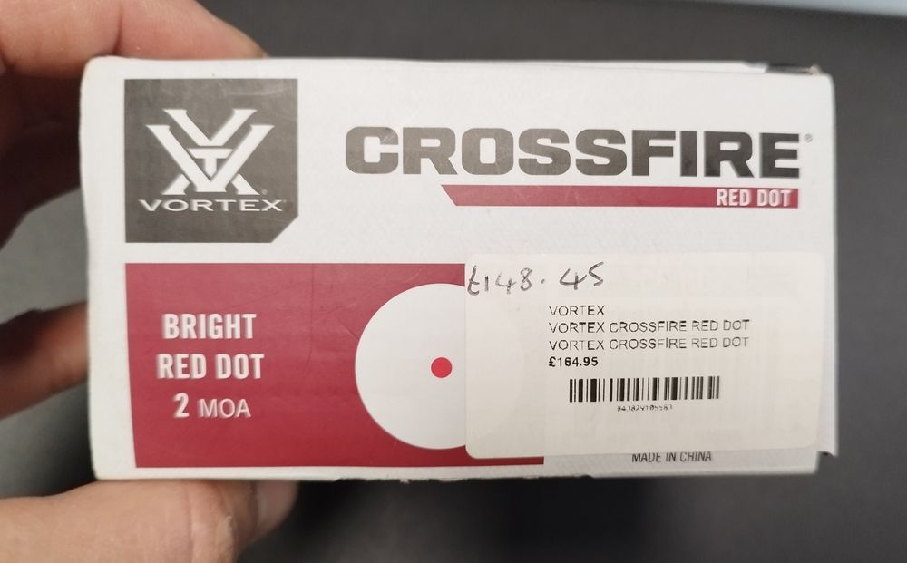 Vortex Crossfire punct rosu