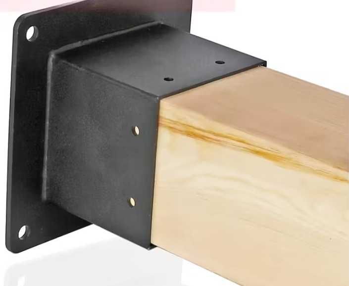 Комплект 4бр стъпки за Пергола, ограда от Тежка Сплавена Стомана НОВ