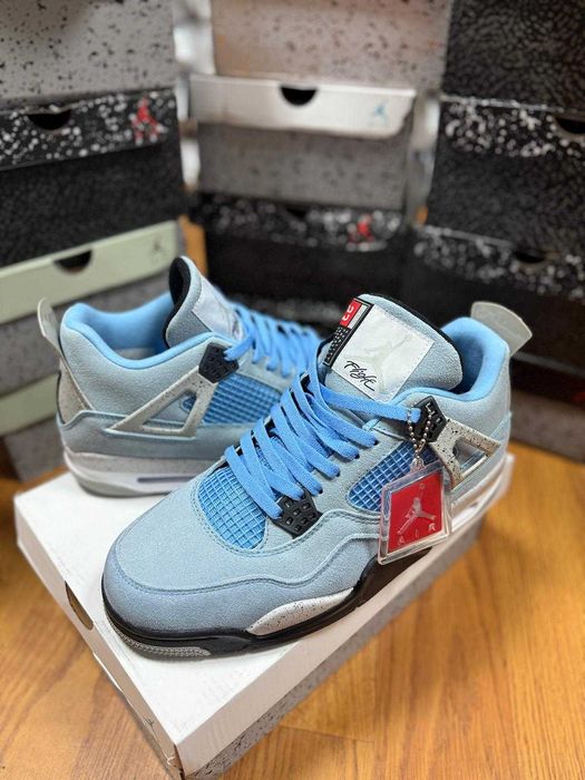 #TrueToSHoe# Nike Air Jordan 4 University Blue - Livrare Cu Verificare