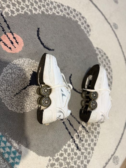 Обувки с прибиращи се колела