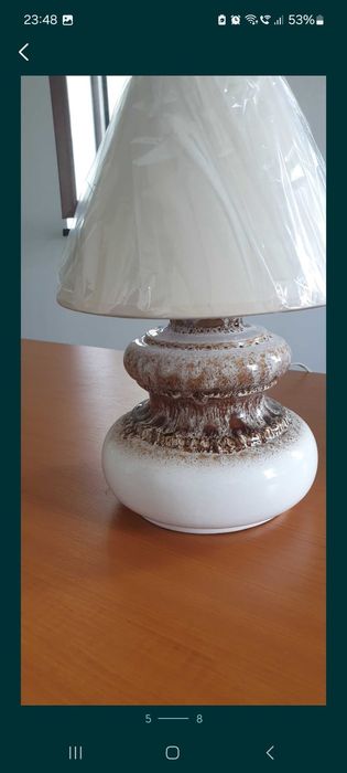 Accesoriu decorațiune lumina vintage colectie ceramica Germania 1960