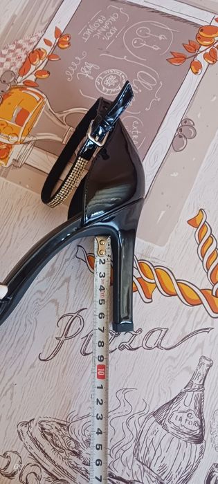 Дамски  сандали на ток 40 номер