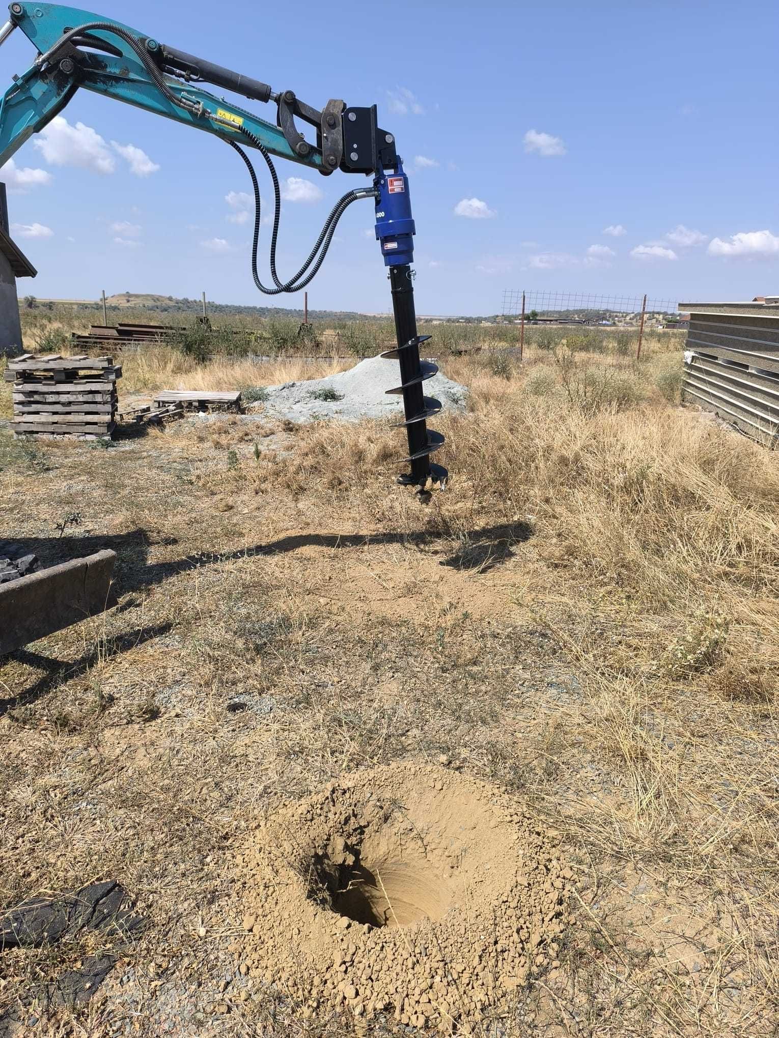Inchiriez miniexcavator incarcator foreza hidraulica