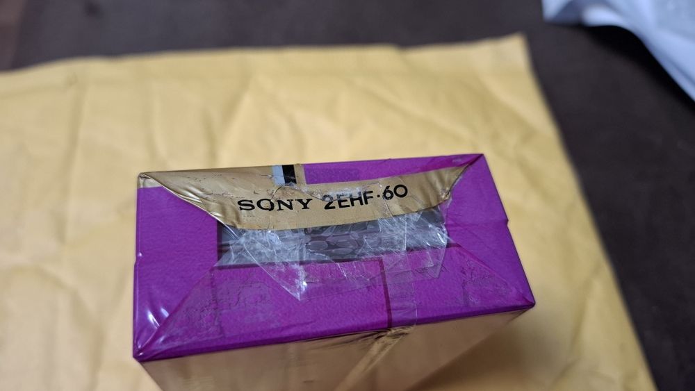 Casete Sony EHF 60...rare