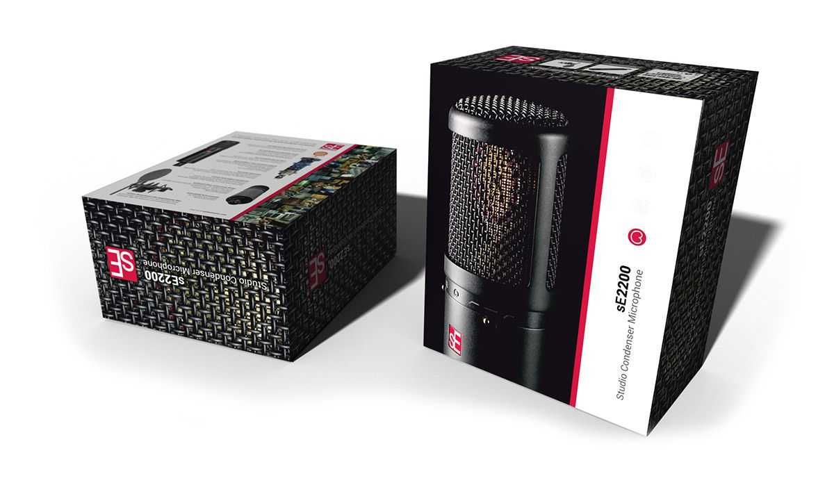 Студийный микрофон sE Electronics sE2200 (mikrofon, mikrafon). Новый