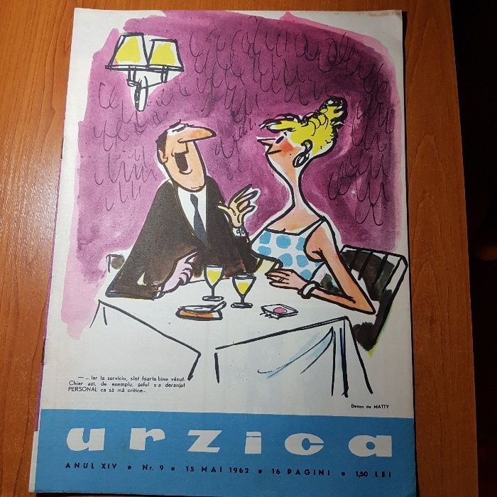 lot 50 revista urzica anii '60-'80