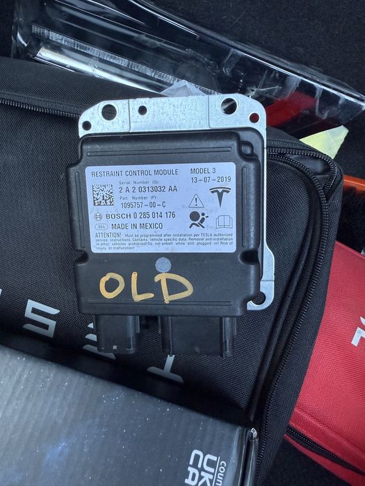 Calculator airbag tesla 3, y