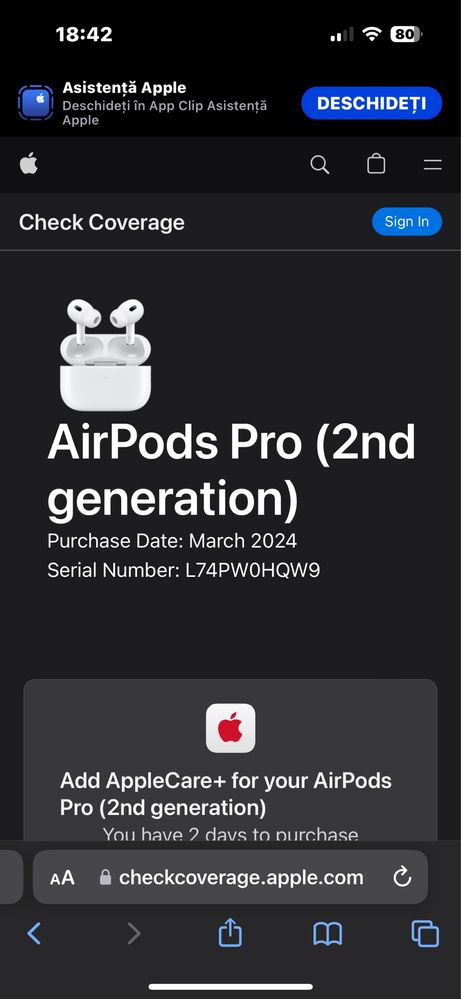 Casti Apple - Airpods Pro 2