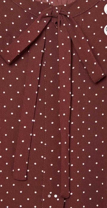 Rochie cu buline H&M lungime medie