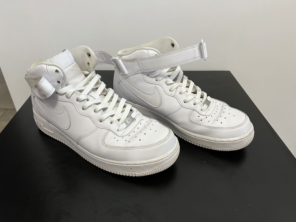 Vand Air Force 1 Mid Triple White