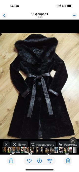 Продается шуба из мутона