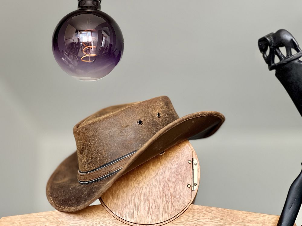 Pălărie  Australiană Cowboy SCIPPIS piele Naturala
