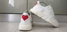 LOVE MOSCHINO Leather Sneakers Size 36- 23см ОРИГИНАЛ! ЕСТ Кожа!