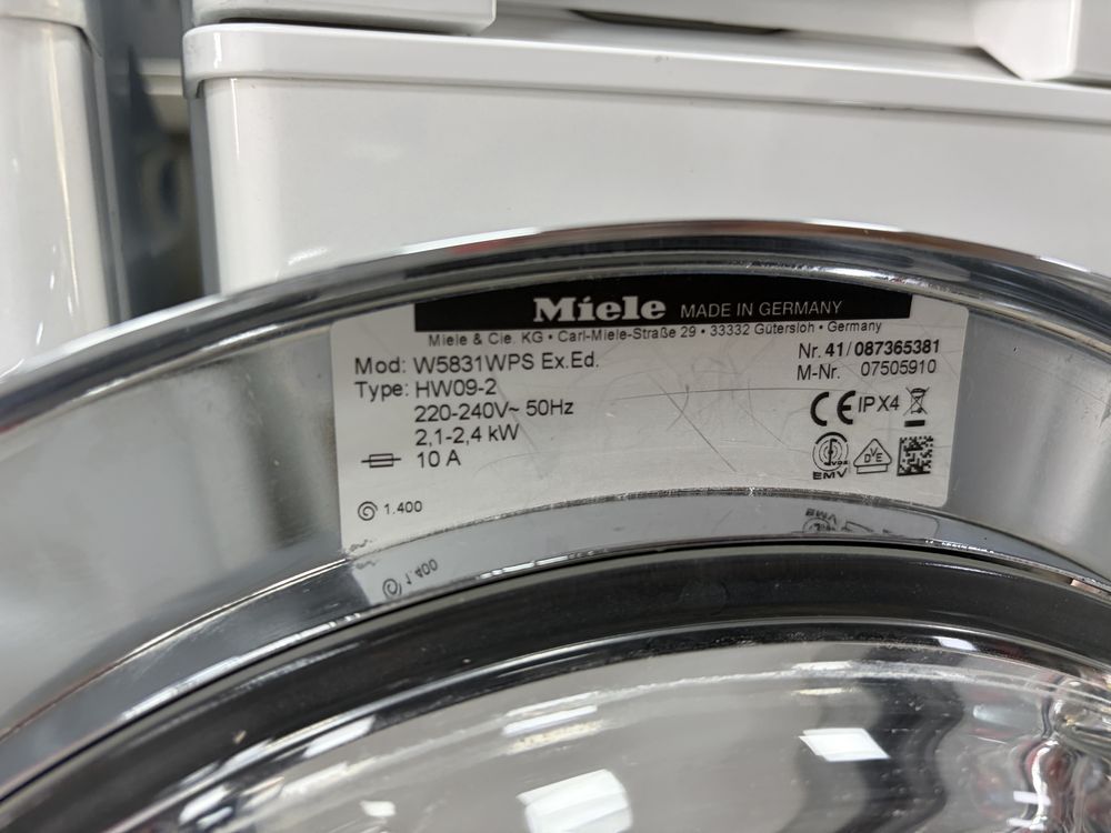 Miele Exklusiv-Edition W 5831 пералня с капацитет до 7кг/24 мес гаранц