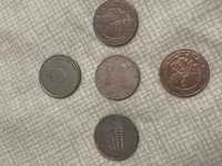 Monede 5 euro cent colectie 2001-2002
