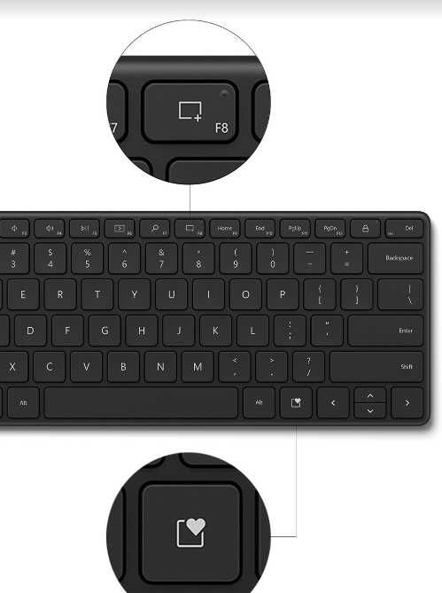 Microsoft Designer Compact Keyboard