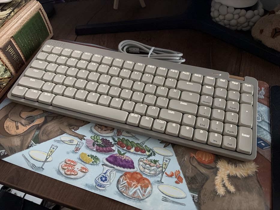 Клавиатура Lofree FLOW Lite 100 серая как новая