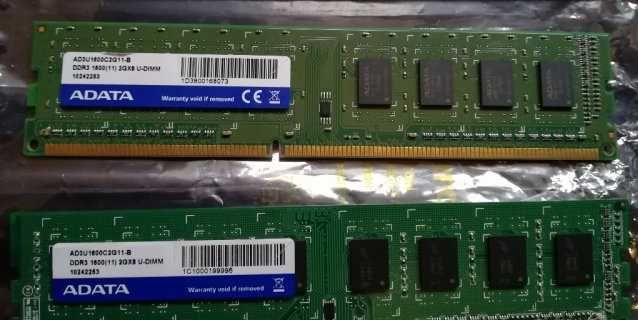 RAM ADATA DDR3 2GB 3 плочи за 50лв