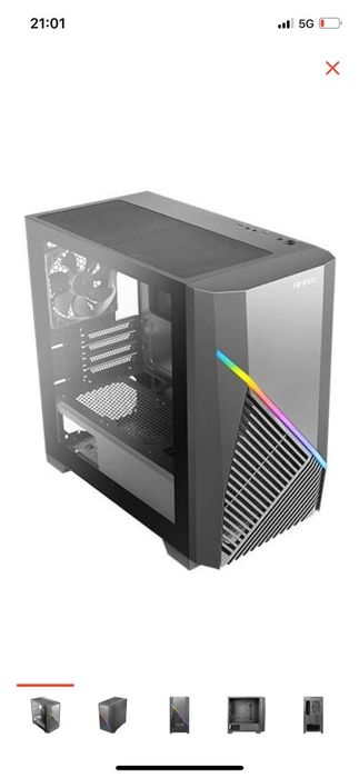 Корпус Antec Draco со стеклом на боковой крышке