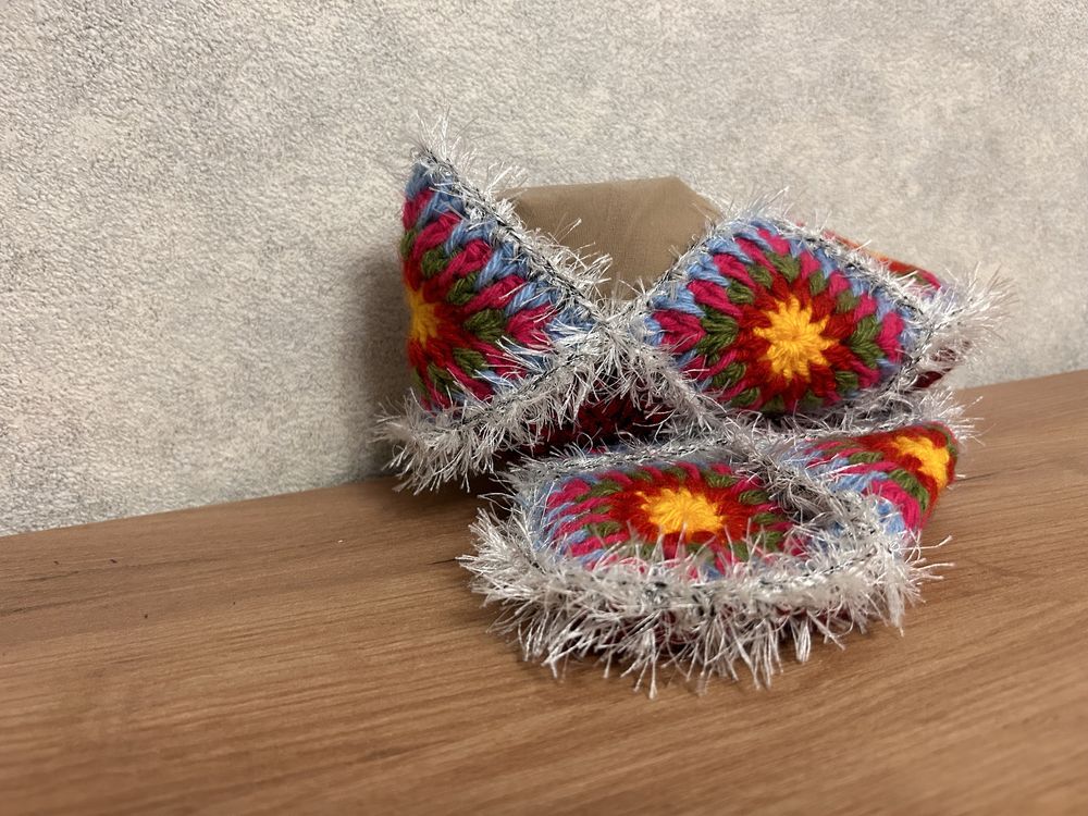 Тапочки для дома, ручной рабоы